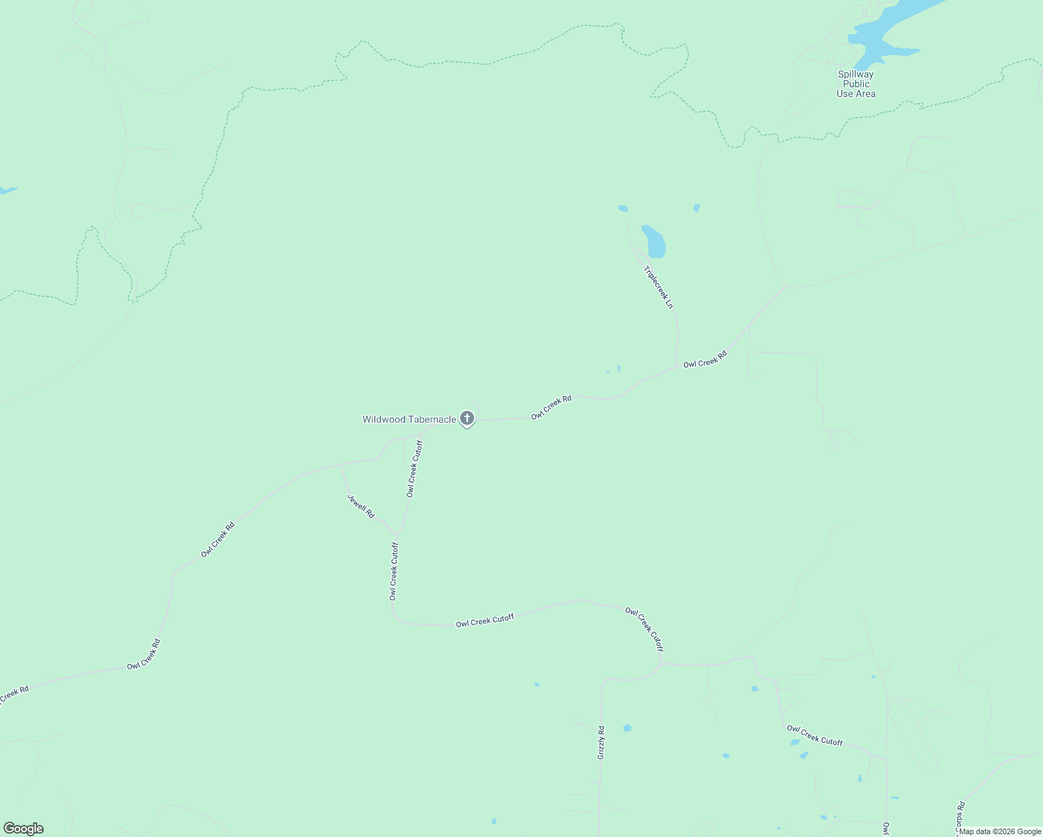 map of restaurants, bars, coffee shops, grocery stores, and more near 597 Owl Creek Road in Royal