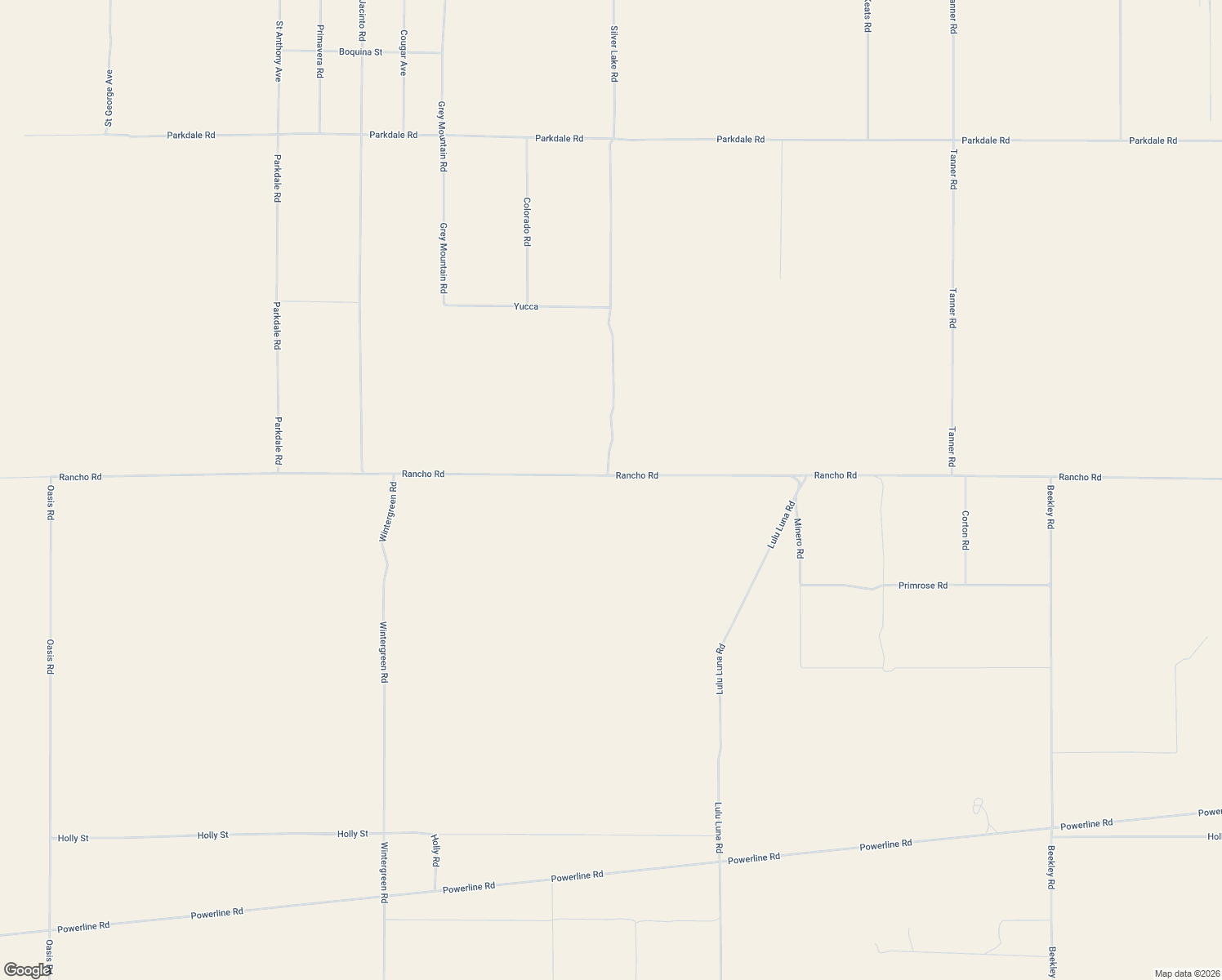 map of restaurants, bars, coffee shops, grocery stores, and more near 2255 Rancho Road in Phelan