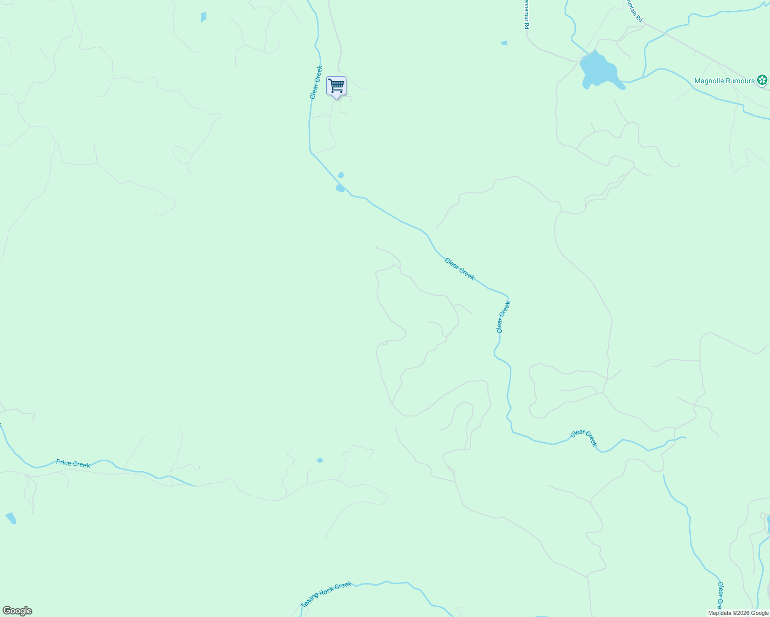 map of restaurants, bars, coffee shops, grocery stores, and more near Andes Ridge in Talking Rock