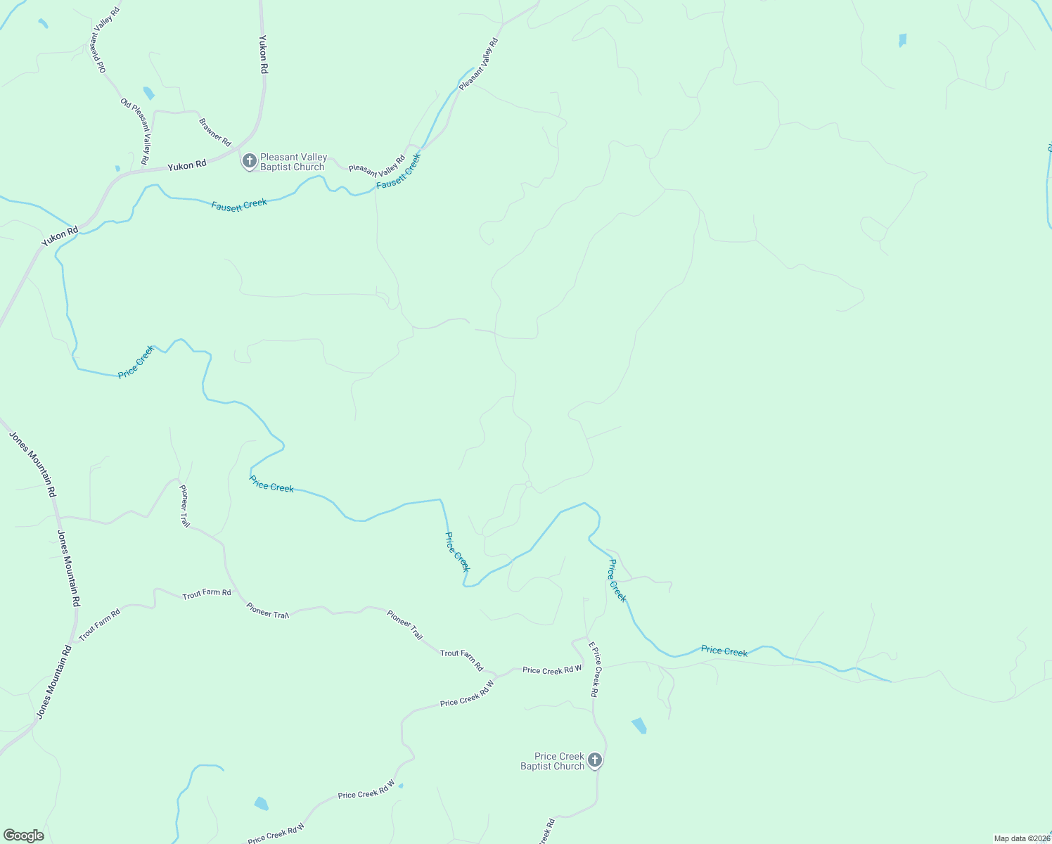 map of restaurants, bars, coffee shops, grocery stores, and more near in Talking Rock