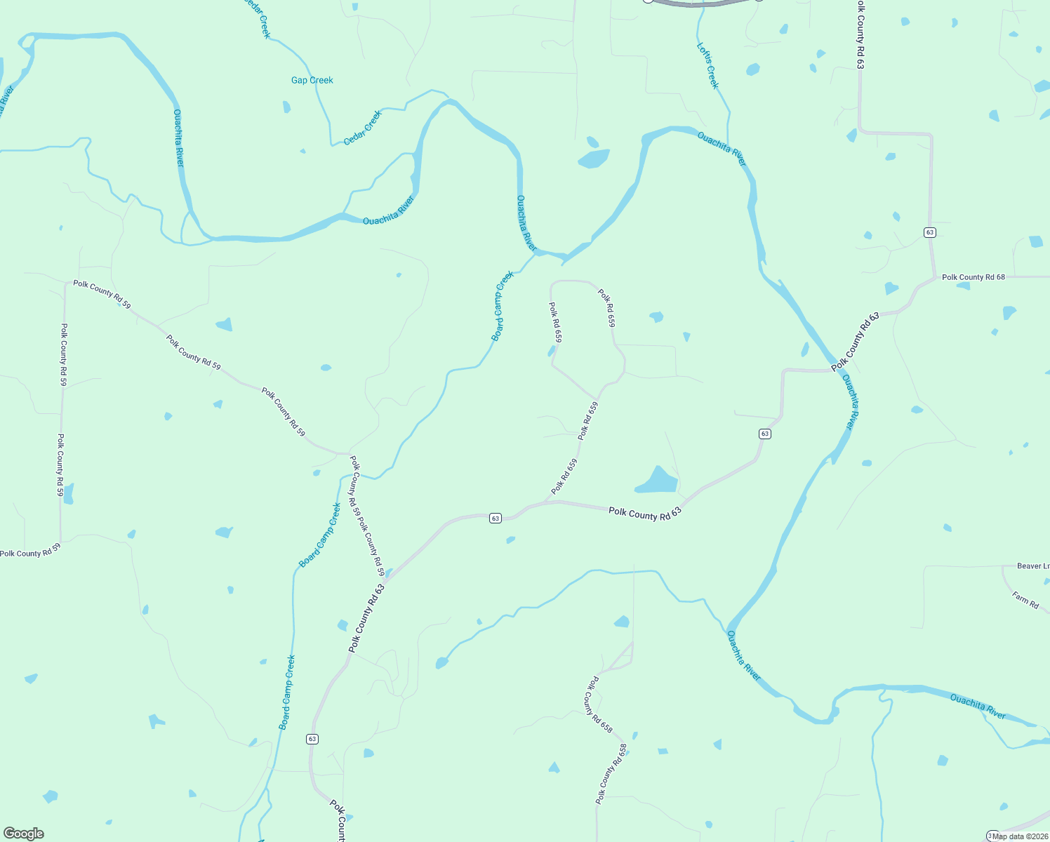 map of restaurants, bars, coffee shops, grocery stores, and more near 143 Cheeter Lane in Mena