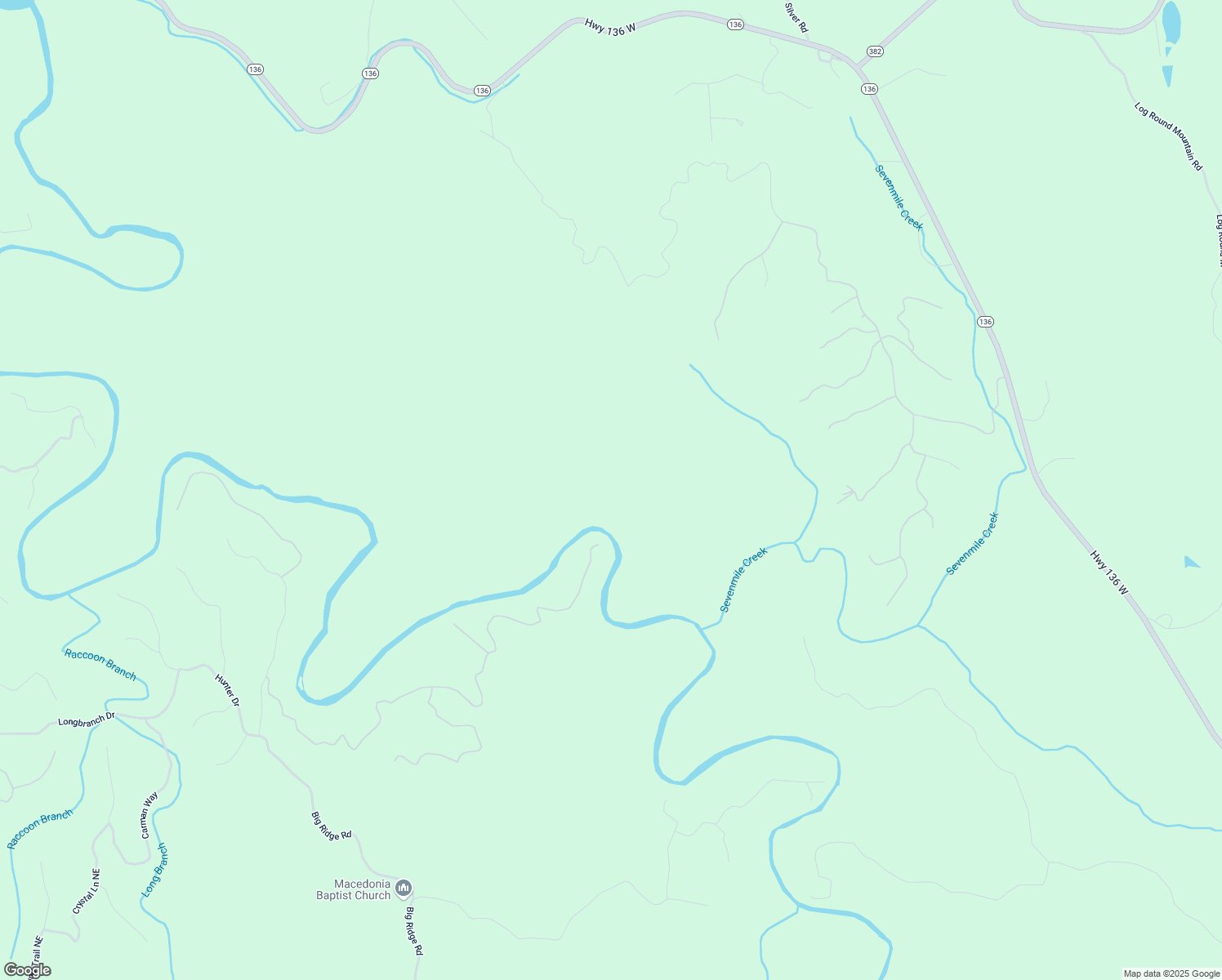map of restaurants, bars, coffee shops, grocery stores, and more near 270 Shelter Cove Trail in Talking Rock