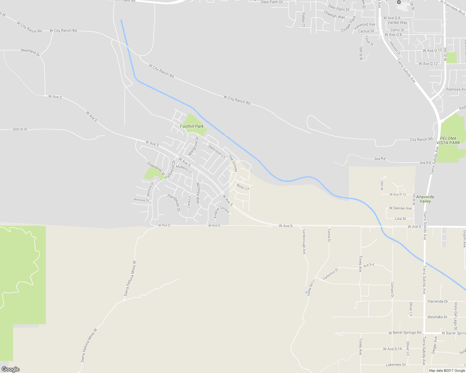 map of restaurants, bars, coffee shops, grocery stores, and more near 37451 Pippin Place in Palmdale