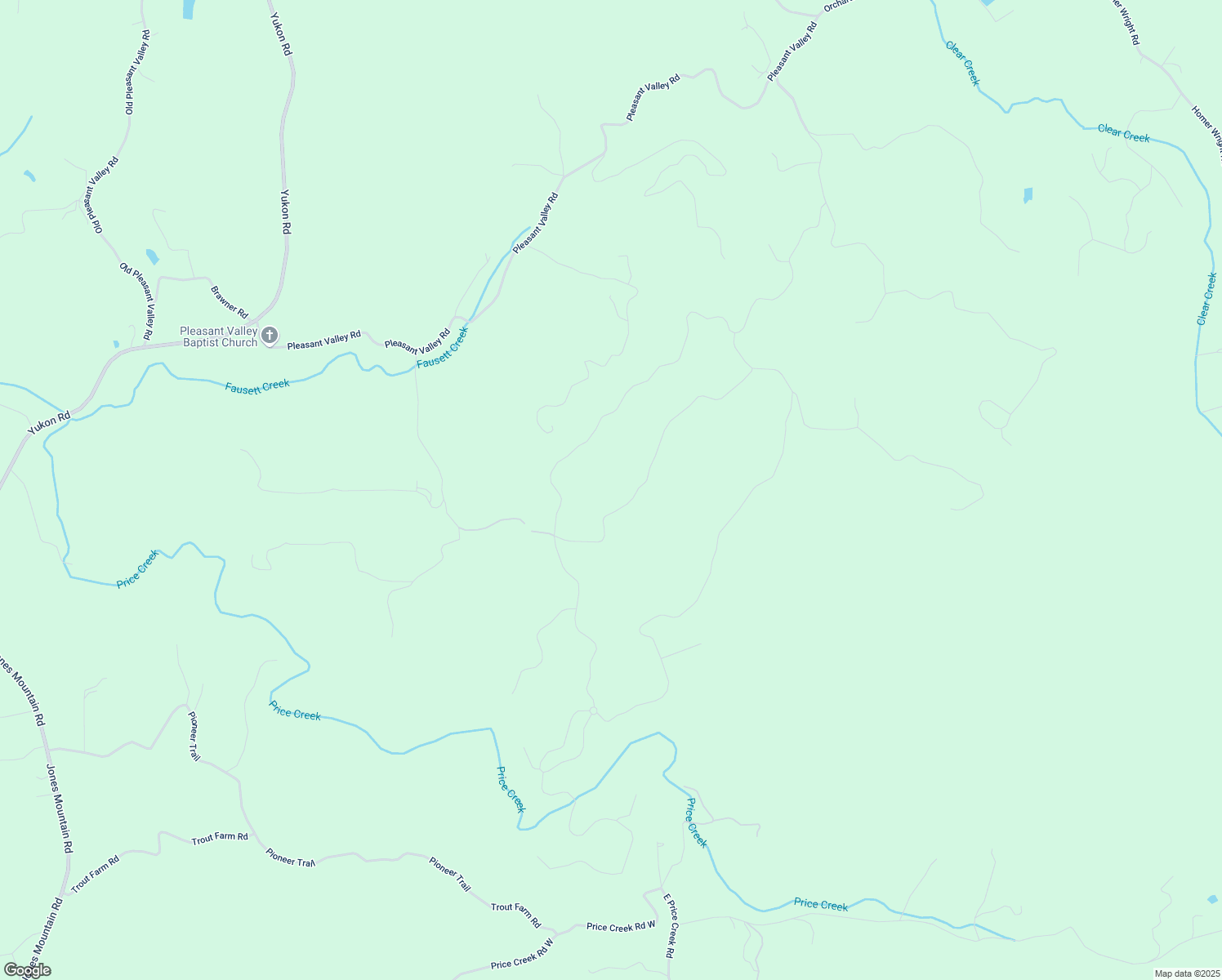map of restaurants, bars, coffee shops, grocery stores, and more near in Talking Rock