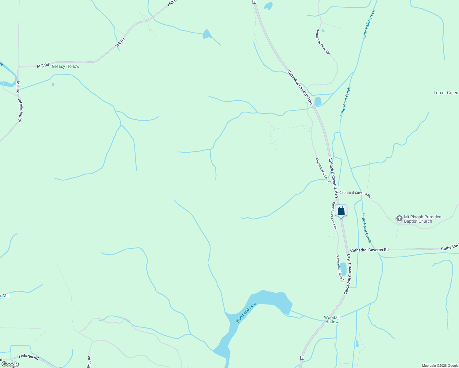 map of restaurants, bars, coffee shops, grocery stores, and more near in Woodville