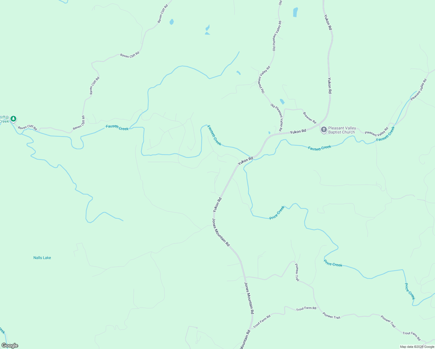 map of restaurants, bars, coffee shops, grocery stores, and more near in Talking Rock