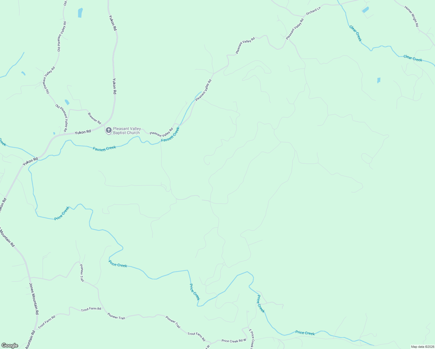 map of restaurants, bars, coffee shops, grocery stores, and more near in Talking Rock