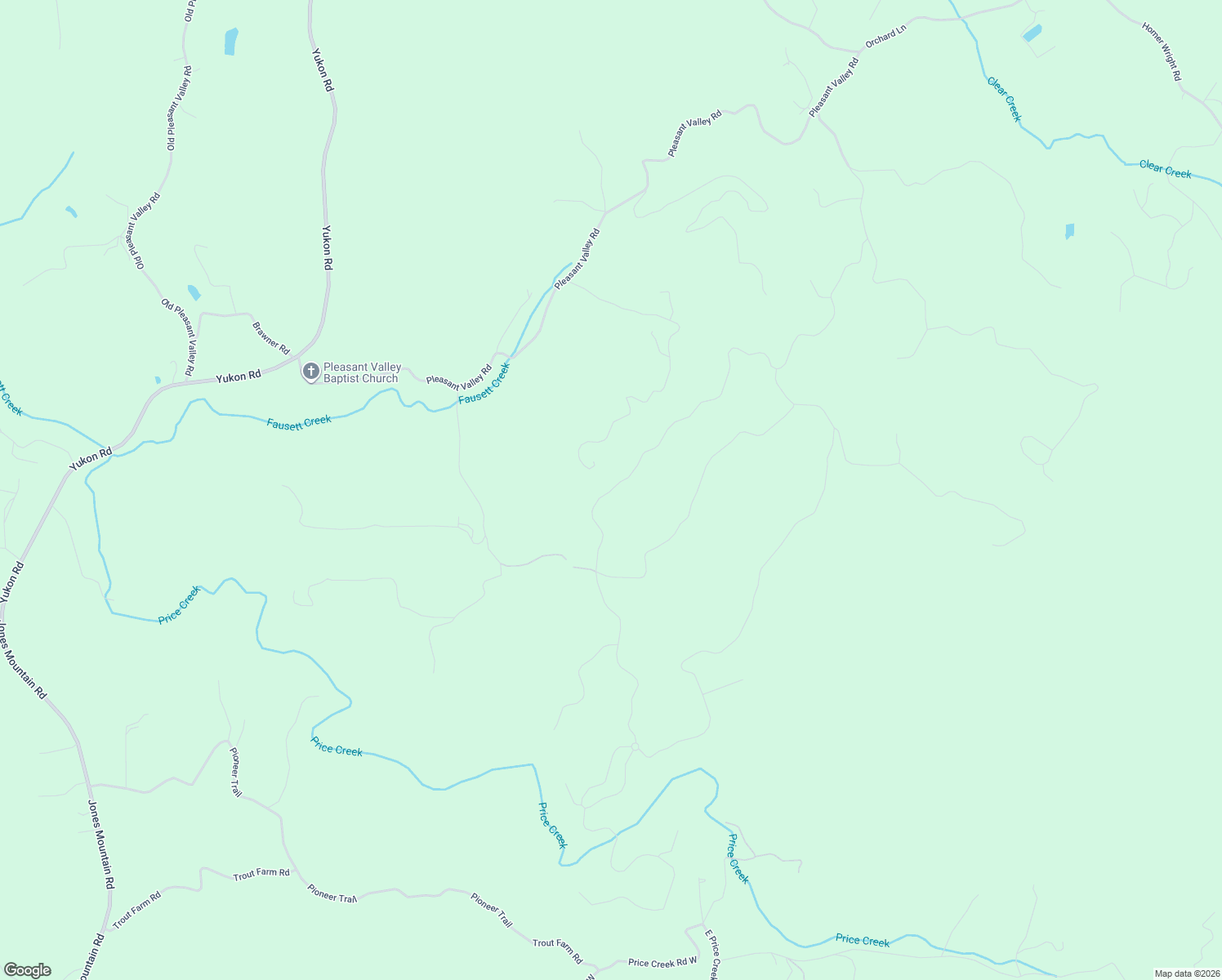 map of restaurants, bars, coffee shops, grocery stores, and more near in Talking Rock