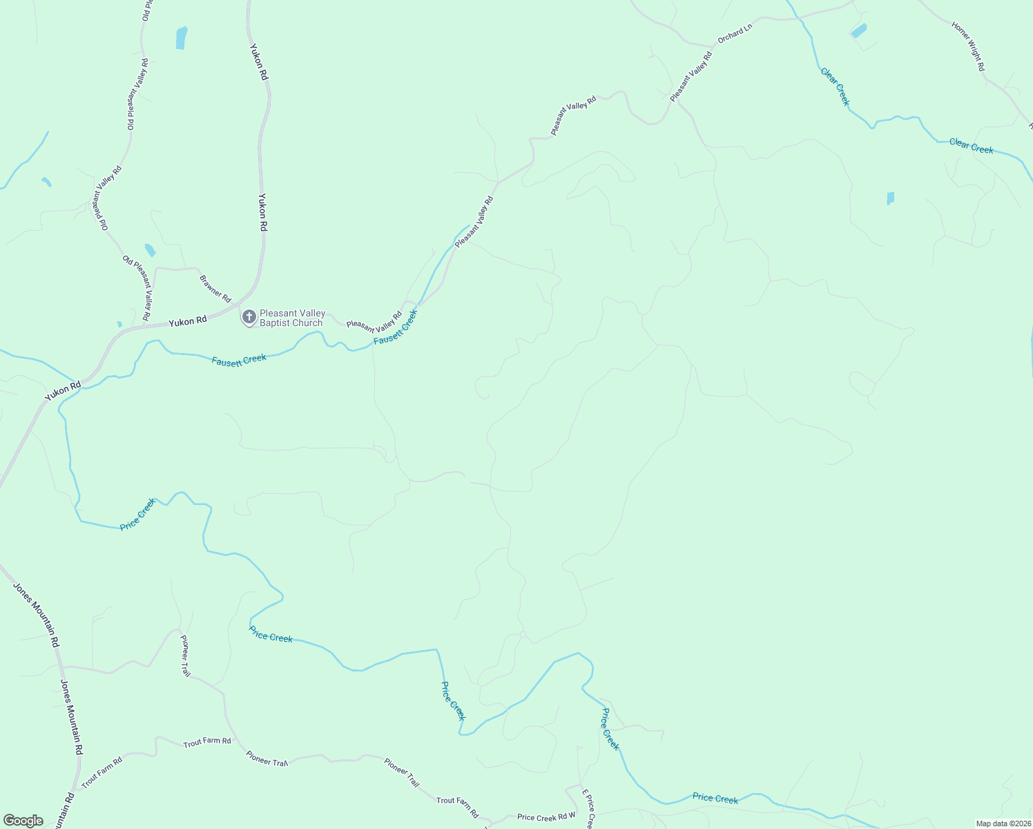 map of restaurants, bars, coffee shops, grocery stores, and more near in Talking Rock