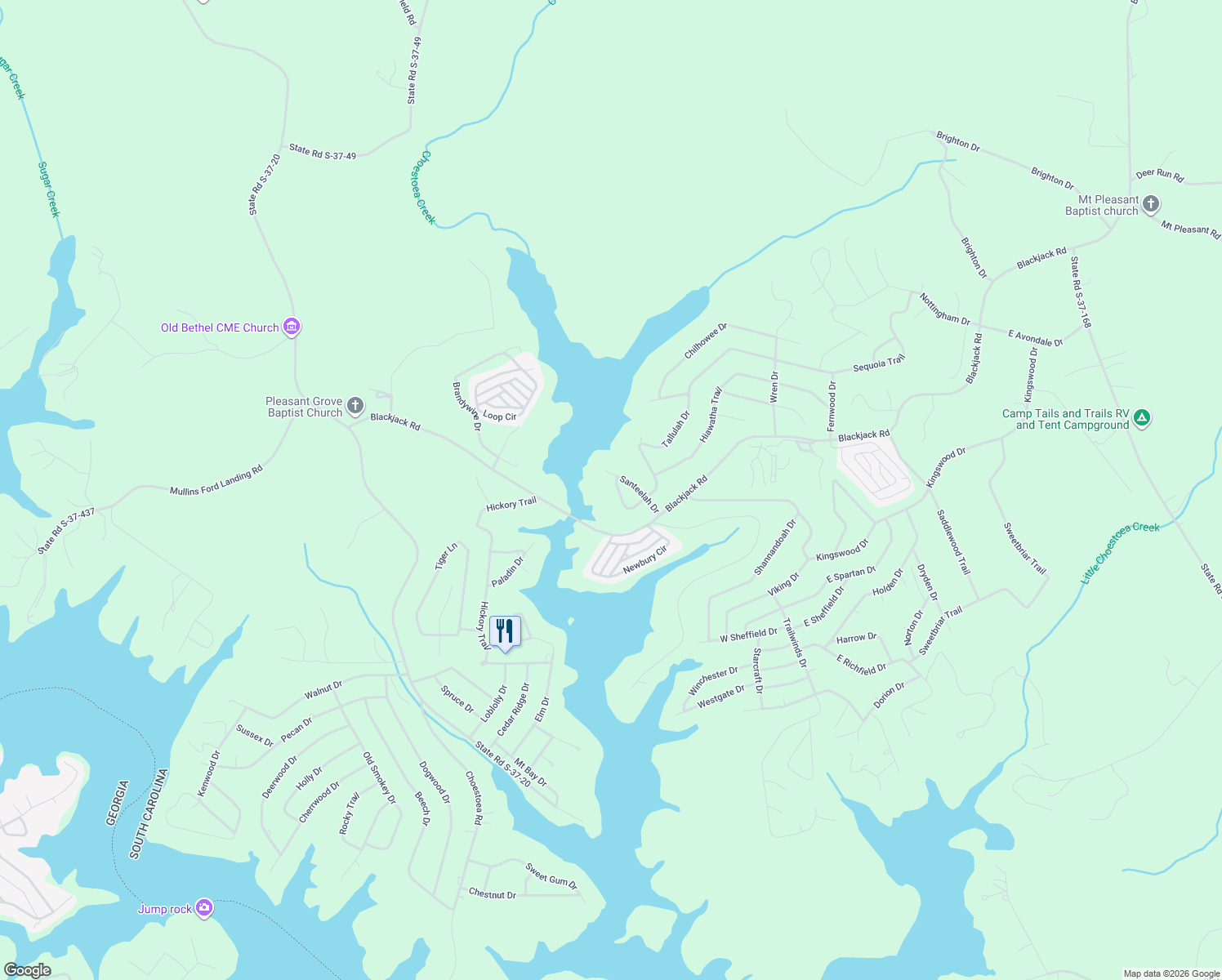 map of restaurants, bars, coffee shops, grocery stores, and more near 287 Tallulah Drive in Westminster
