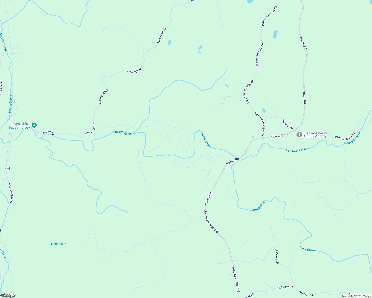 map of restaurants, bars, coffee shops, grocery stores, and more near Fox Trail Court in Talking Rock