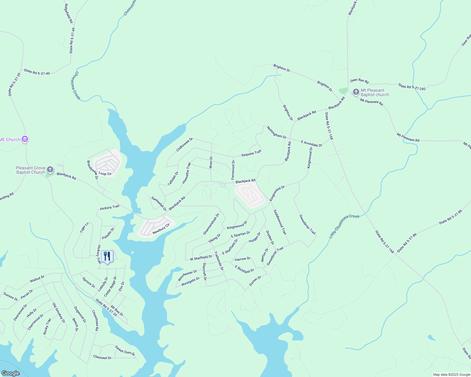 map of restaurants, bars, coffee shops, grocery stores, and more near 535 Kinston Loop Drive in Westminster