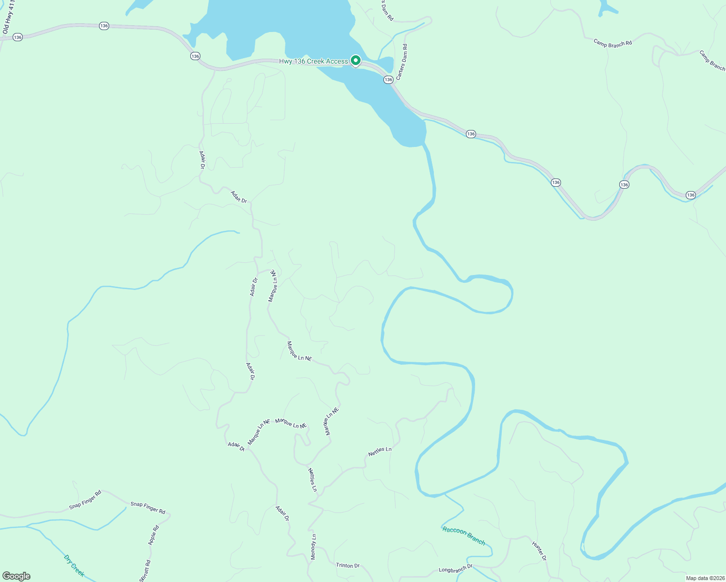 map of restaurants, bars, coffee shops, grocery stores, and more near 578 Galaxy Way in Ranger