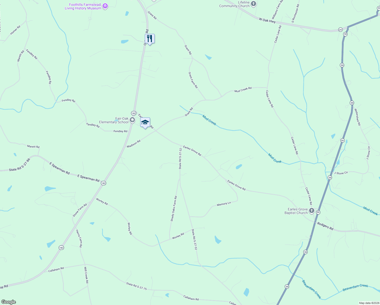 map of restaurants, bars, coffee shops, grocery stores, and more near 412 Earles Grove Road in Westminster