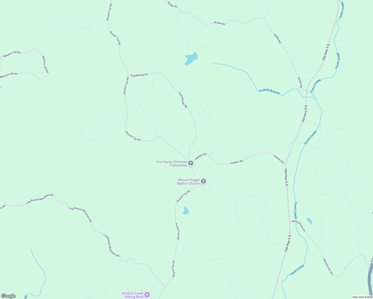 map of restaurants, bars, coffee shops, grocery stores, and more near 1264 Parksbrook Road in Ellijay