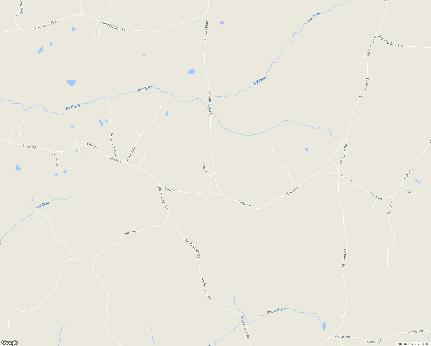 map of restaurants, bars, coffee shops, grocery stores, and more near 4825 Waiters Circle in Heath Springs