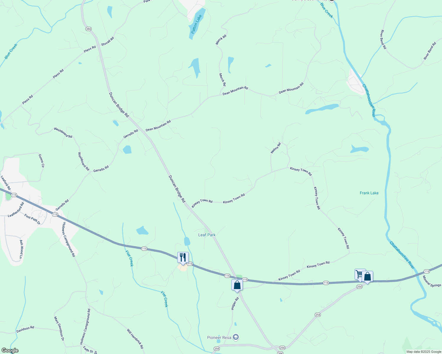 map of restaurants, bars, coffee shops, grocery stores, and more near 238 Ostrich Drive in Cleveland