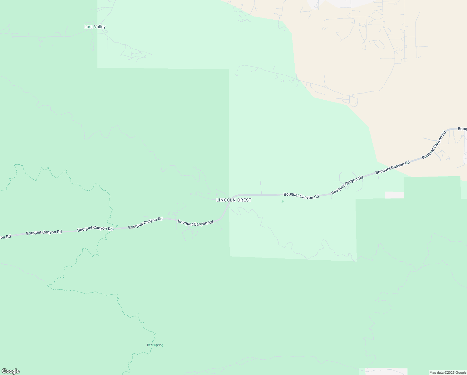 map of restaurants, bars, coffee shops, grocery stores, and more near 2 Bouquet Canyon Road in Palmdale