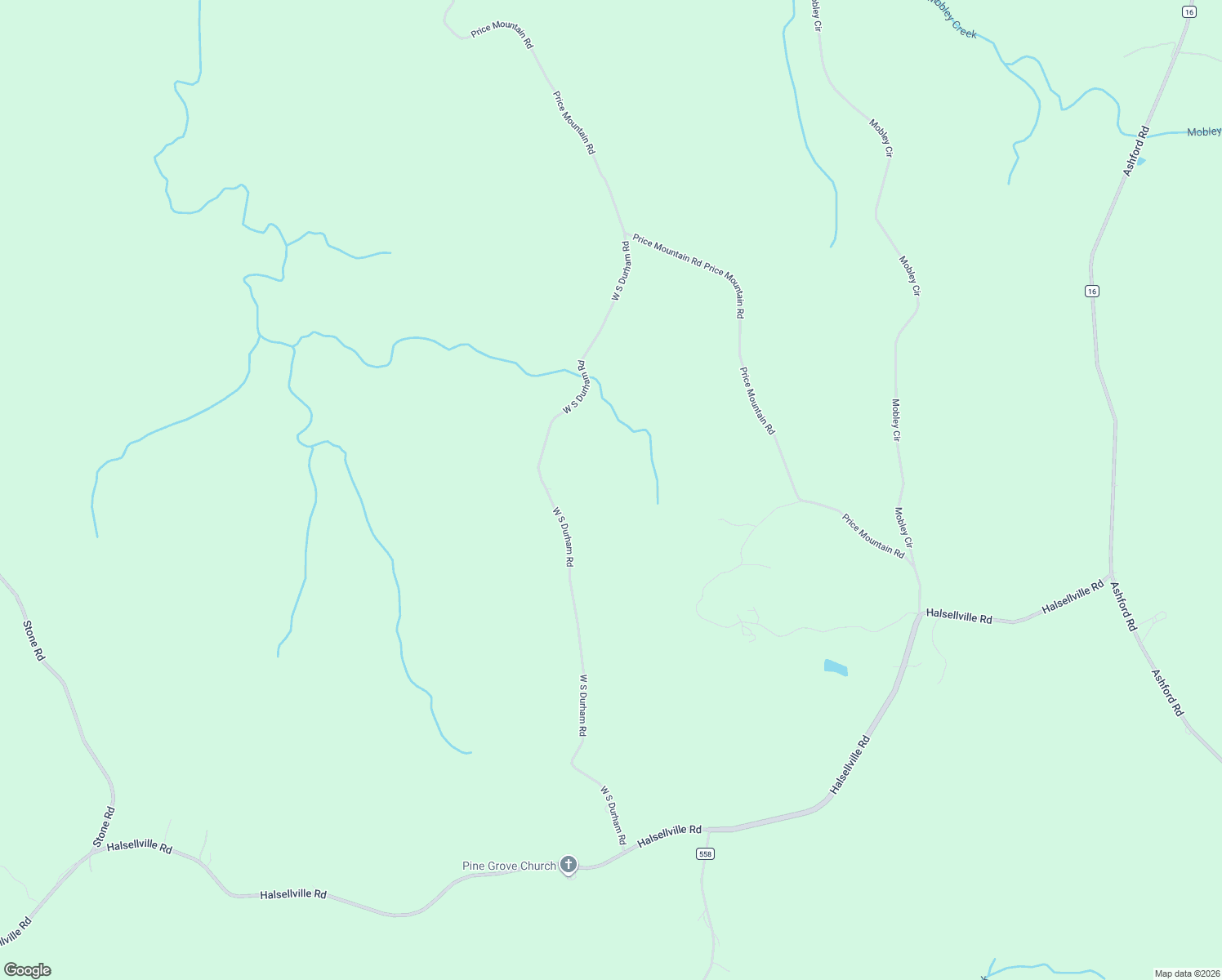 map of restaurants, bars, coffee shops, grocery stores, and more near 3090 West South Durham Road in Chester