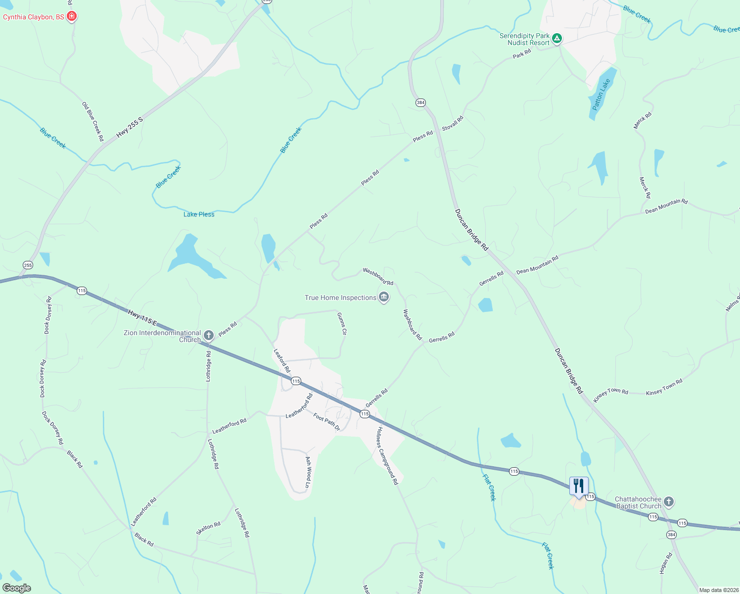 map of restaurants, bars, coffee shops, grocery stores, and more near 91-109 Forest Drive in Cleveland