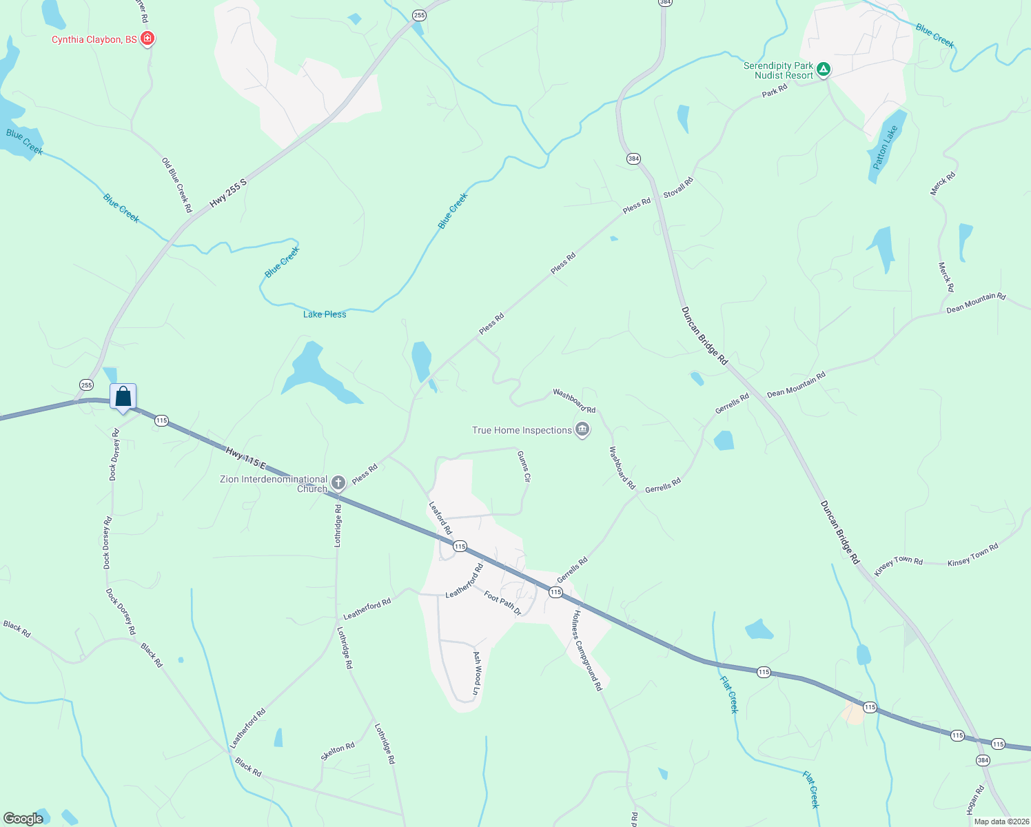 map of restaurants, bars, coffee shops, grocery stores, and more near 511 Washboard Road in Cleveland