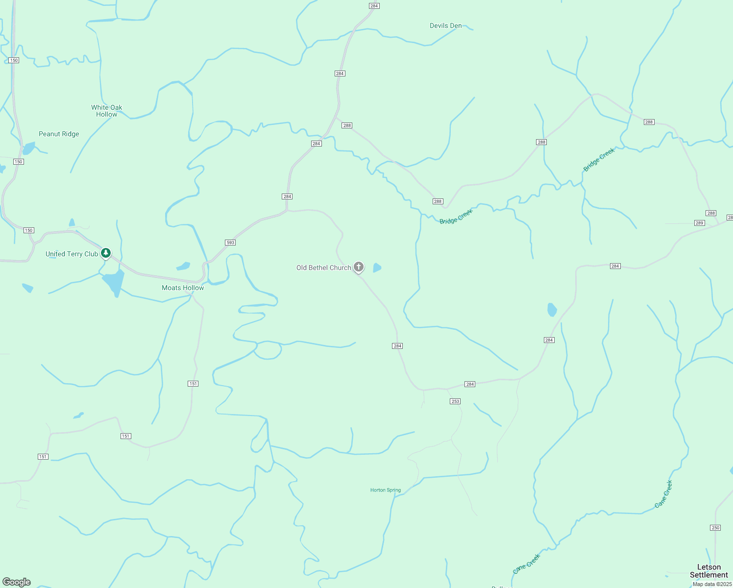 map of restaurants, bars, coffee shops, grocery stores, and more near 3786 County Road 284 in Courtland