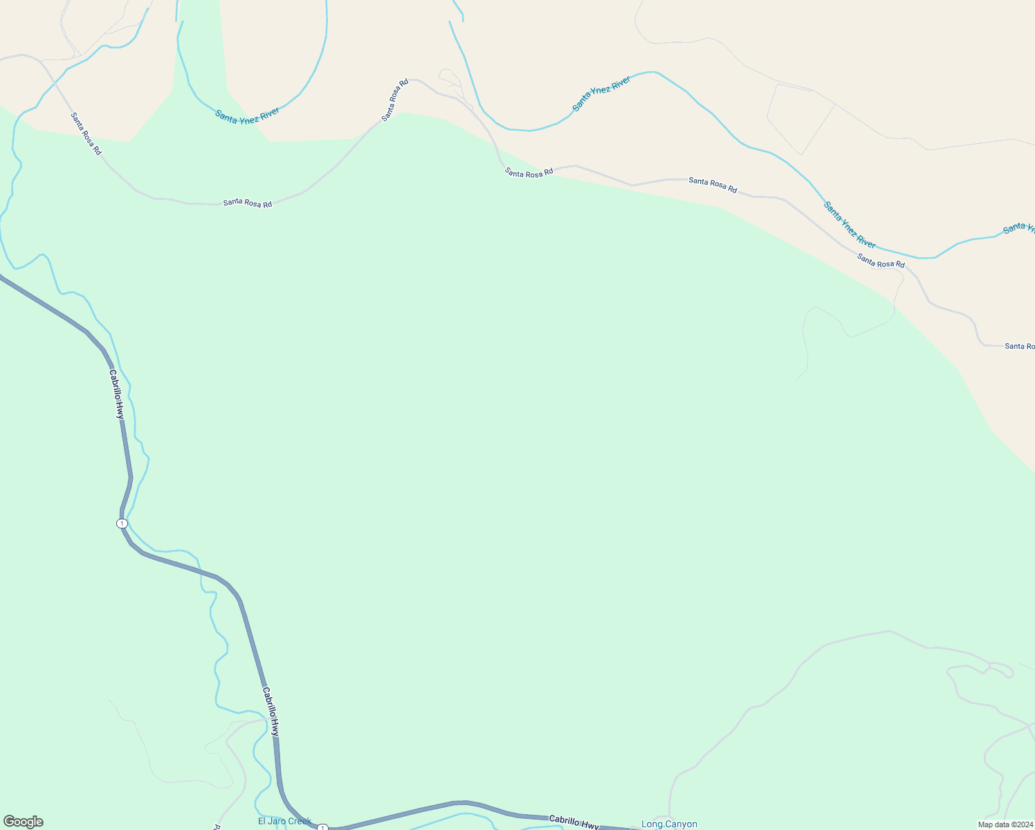 map of restaurants, bars, coffee shops, grocery stores, and more near Santa Rosa Road in Lompoc