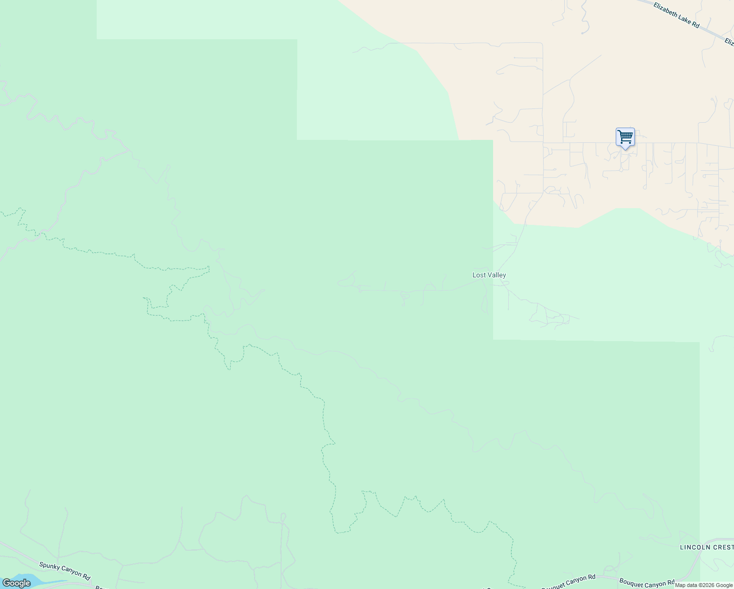 map of restaurants, bars, coffee shops, grocery stores, and more near 11660 Lonesome Valley Road in Leona Valley