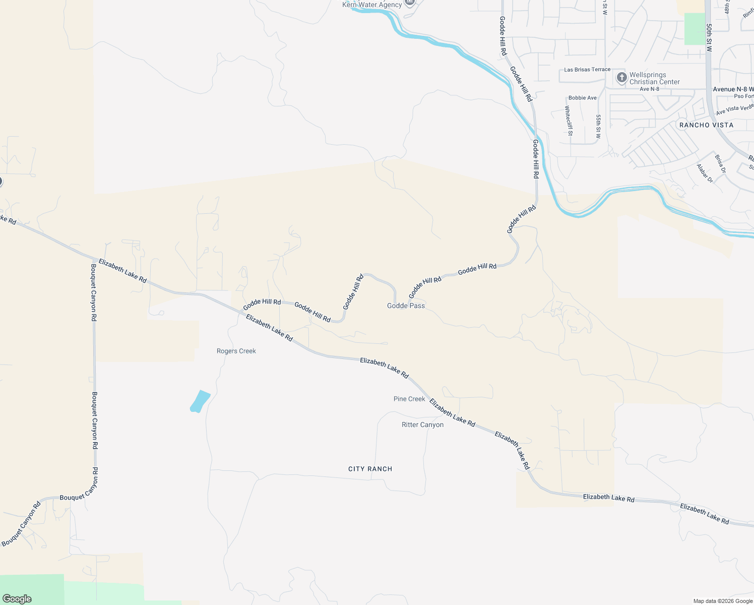 map of restaurants, bars, coffee shops, grocery stores, and more near 6502 Godde Hill Road in Leona Valley