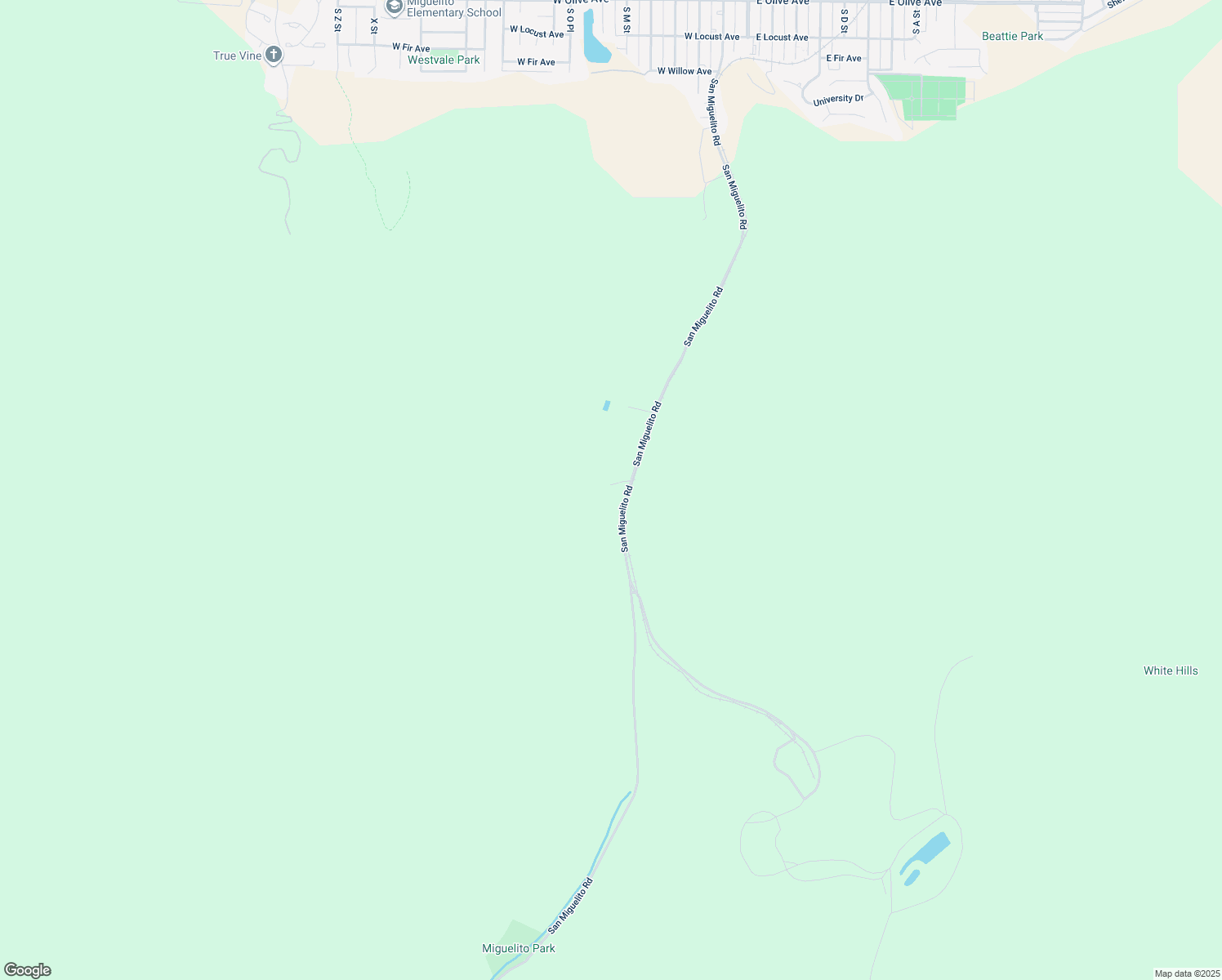 map of restaurants, bars, coffee shops, grocery stores, and more near 1709 San Miguelito Road in Lompoc