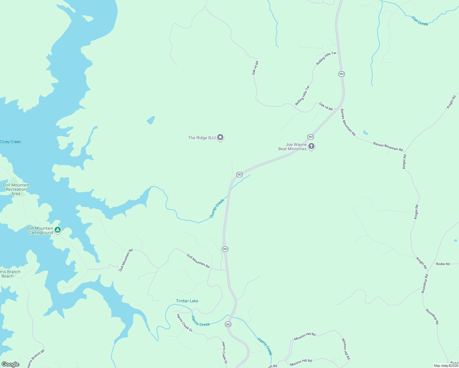 map of restaurants, bars, coffee shops, grocery stores, and more near Unamed Rd in Ellijay