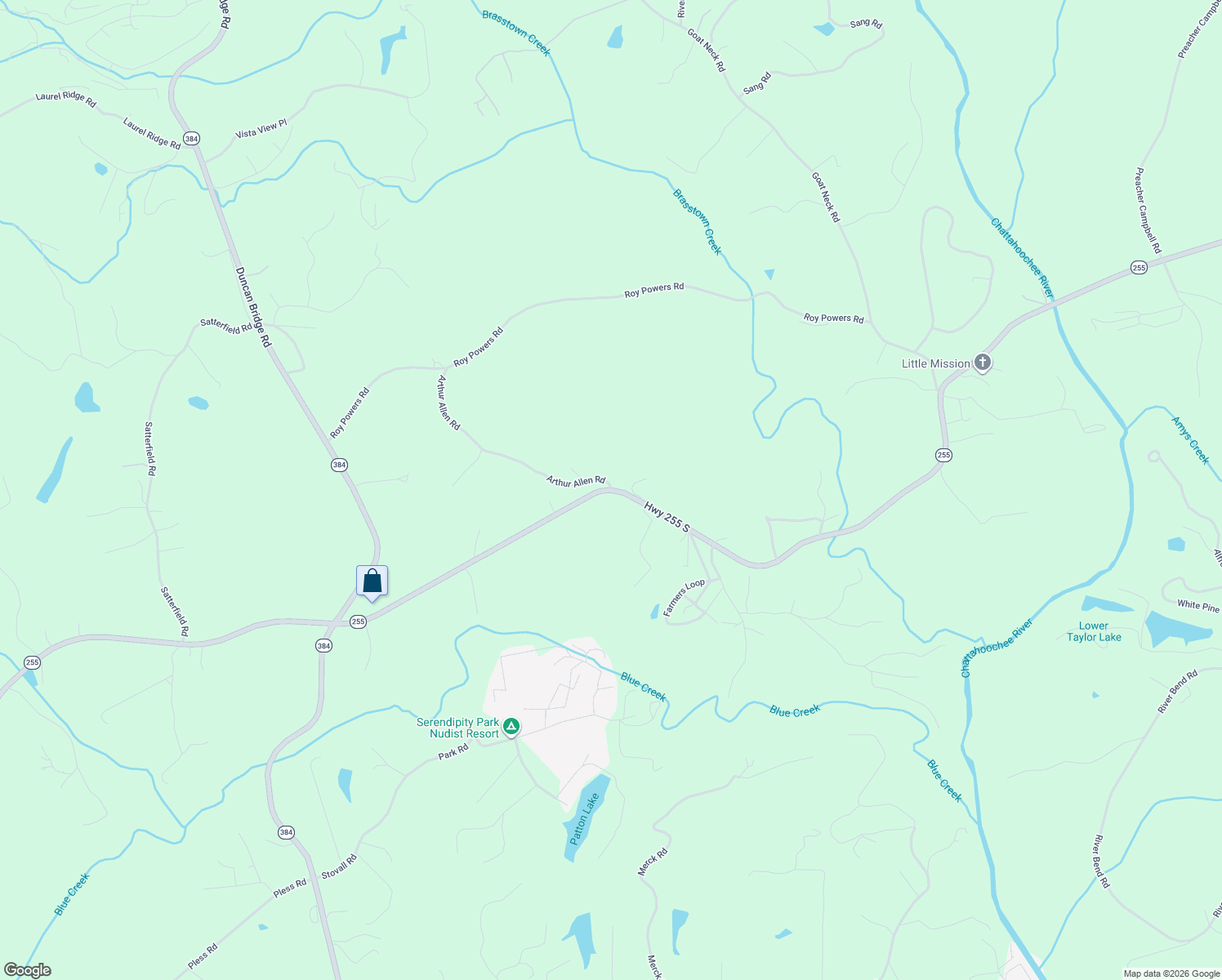 map of restaurants, bars, coffee shops, grocery stores, and more near 429 Arthur Allen Road in Cleveland