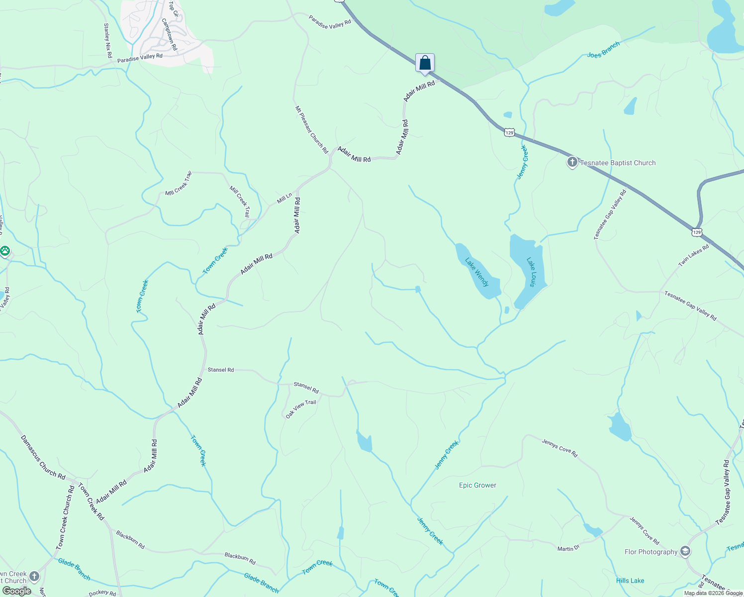 map of restaurants, bars, coffee shops, grocery stores, and more near Emerald Vista in Cleveland