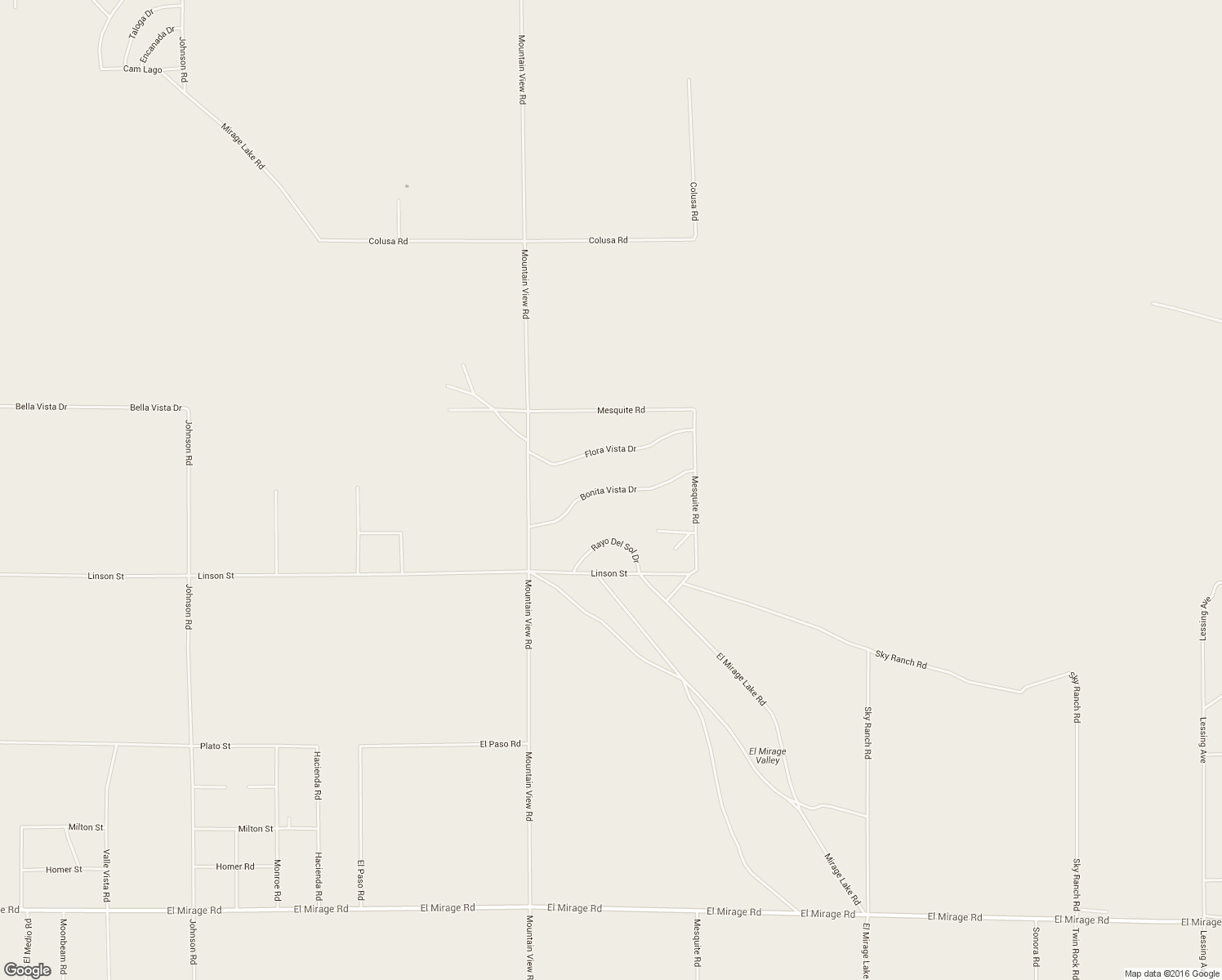 map of restaurants, bars, coffee shops, grocery stores, and more near Bonita Vista Drive in Adelanto