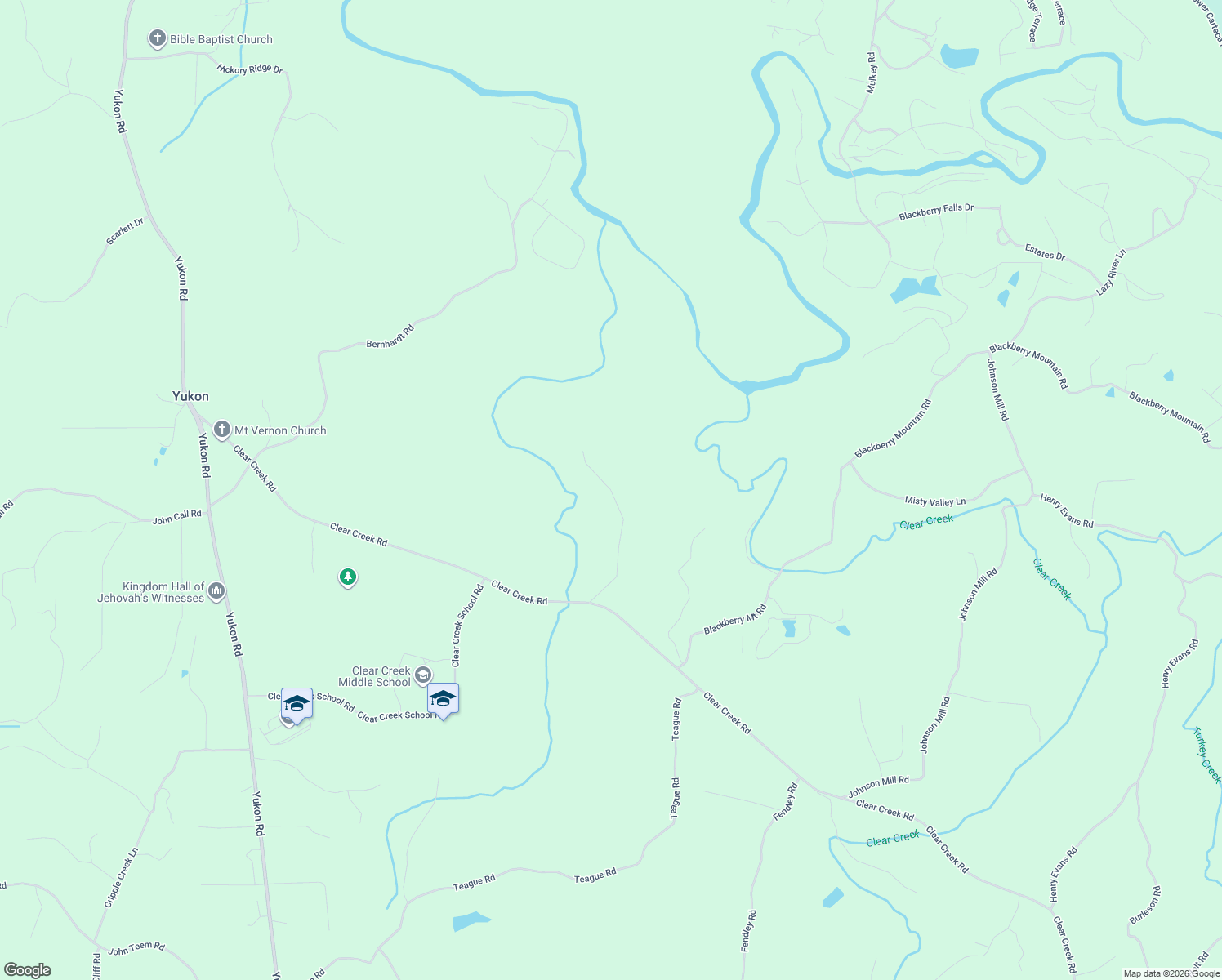 map of restaurants, bars, coffee shops, grocery stores, and more near 344 Clear Creek Preserve Way in Gilmer County