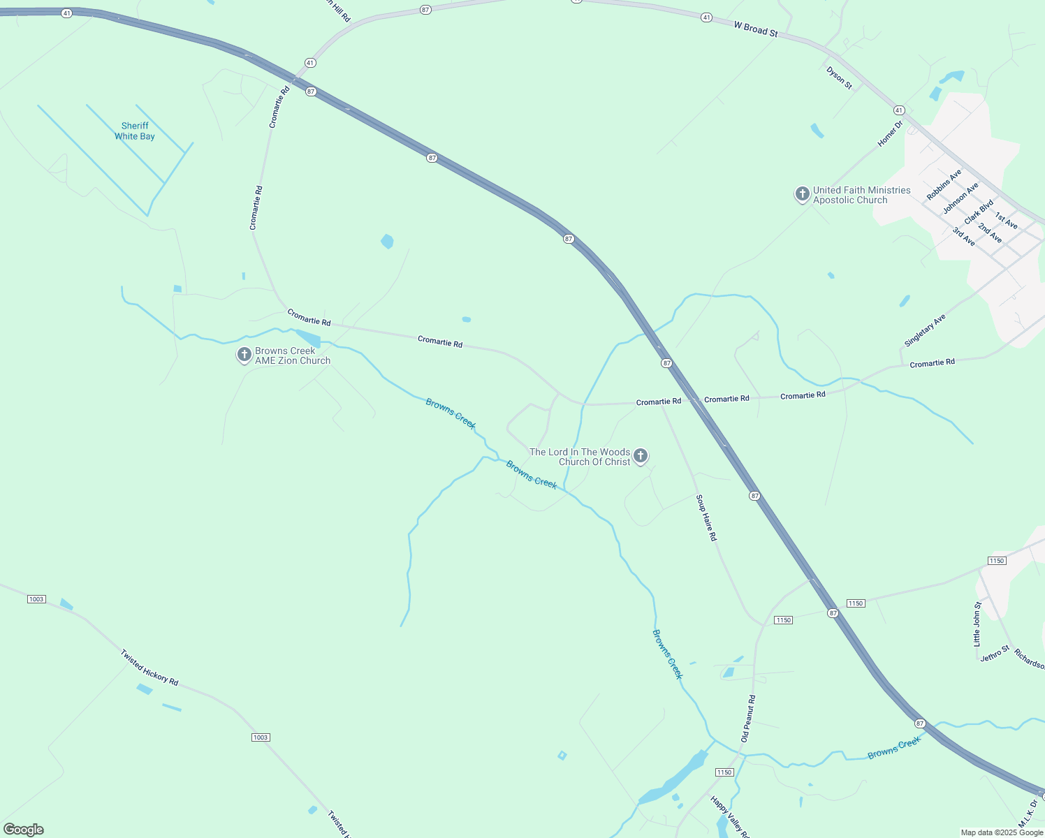 map of restaurants, bars, coffee shops, grocery stores, and more near 131 Westwood Circle in Elizabethtown