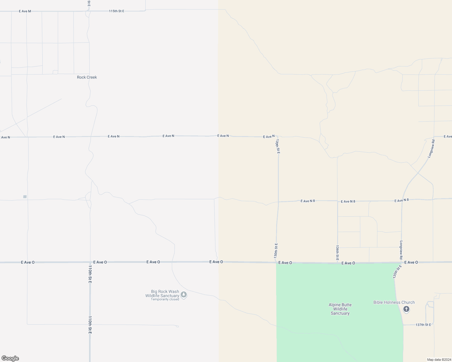 map of restaurants, bars, coffee shops, grocery stores, and more near 120th Street East in Palmdale
