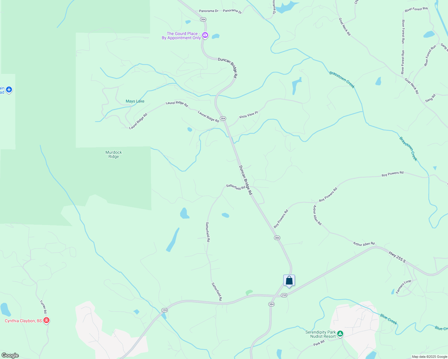 map of restaurants, bars, coffee shops, grocery stores, and more near 1111 Satterfield Road in Cleveland
