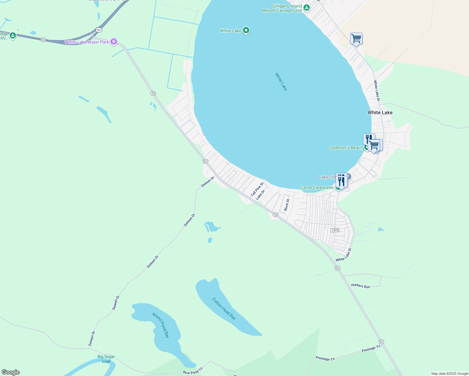 map of restaurants, bars, coffee shops, grocery stores, and more near 12 Maple Avenue in Elizabethtown