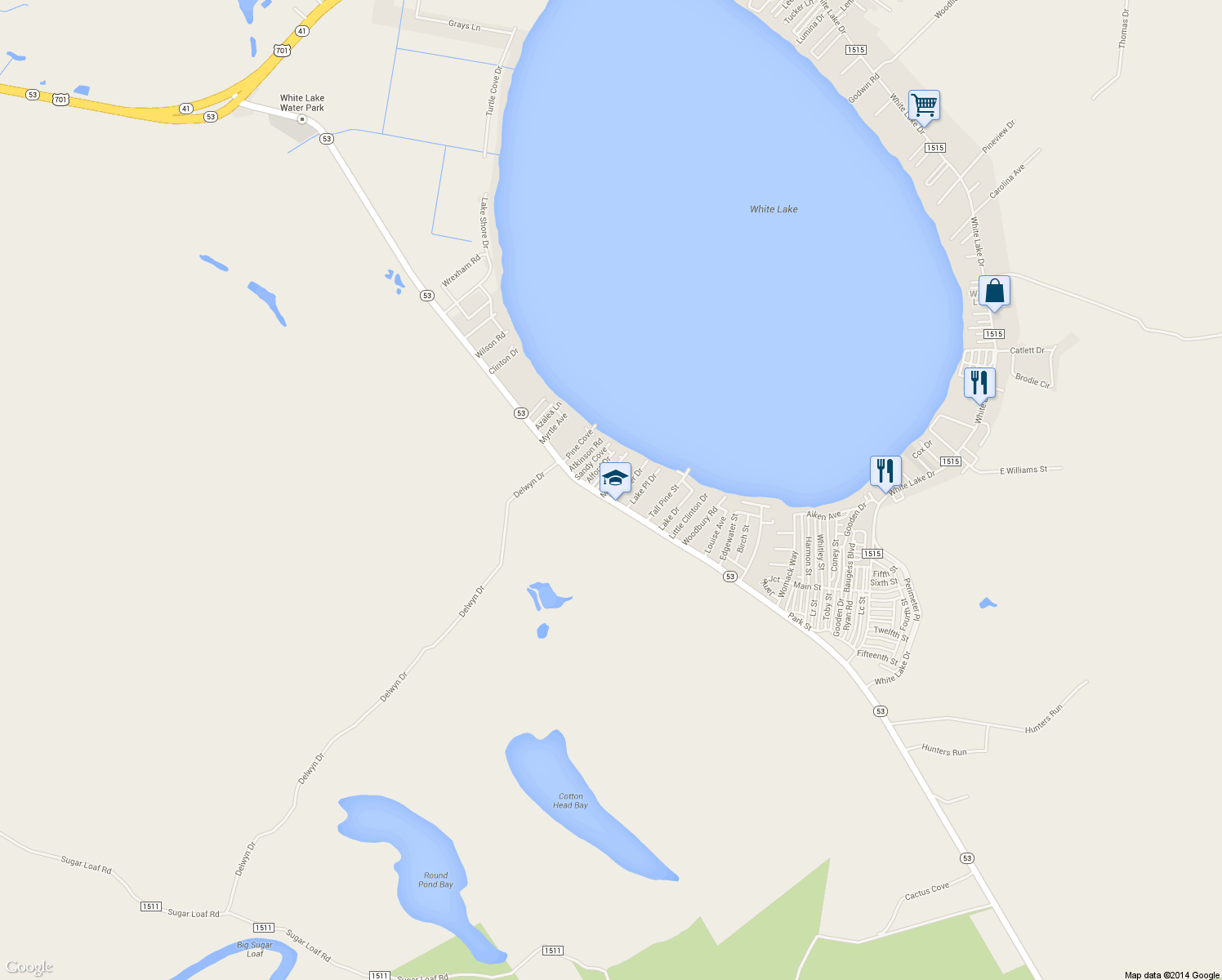 map of restaurants, bars, coffee shops, grocery stores, and more near 28 Maple Avenue in Elizabethtown