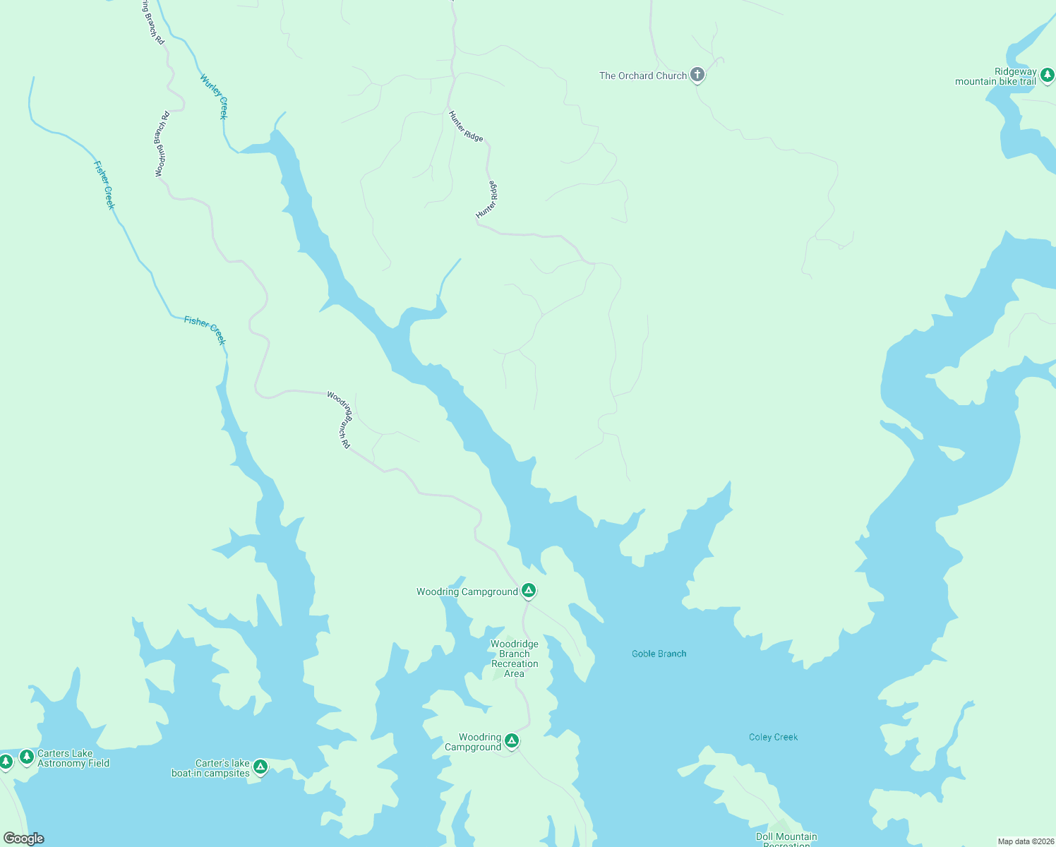 map of restaurants, bars, coffee shops, grocery stores, and more near 256 Buck Creek Road in Ellijay