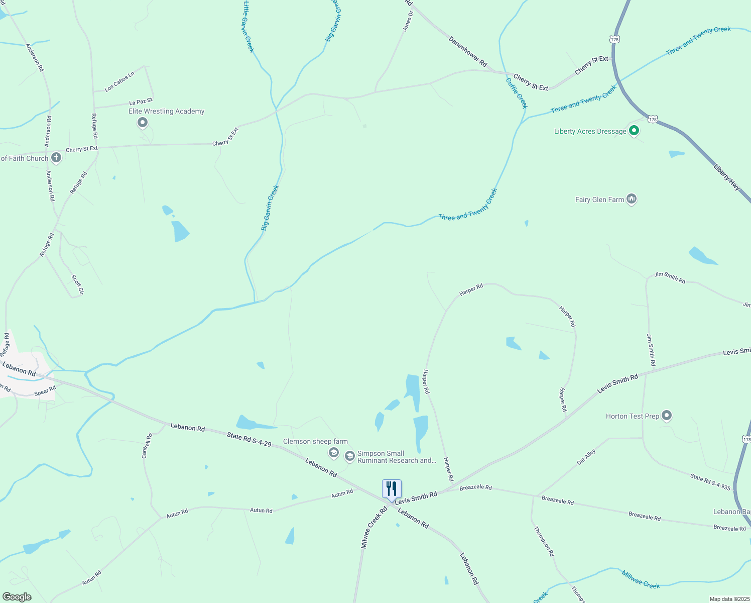 map of restaurants, bars, coffee shops, grocery stores, and more near in Pendleton