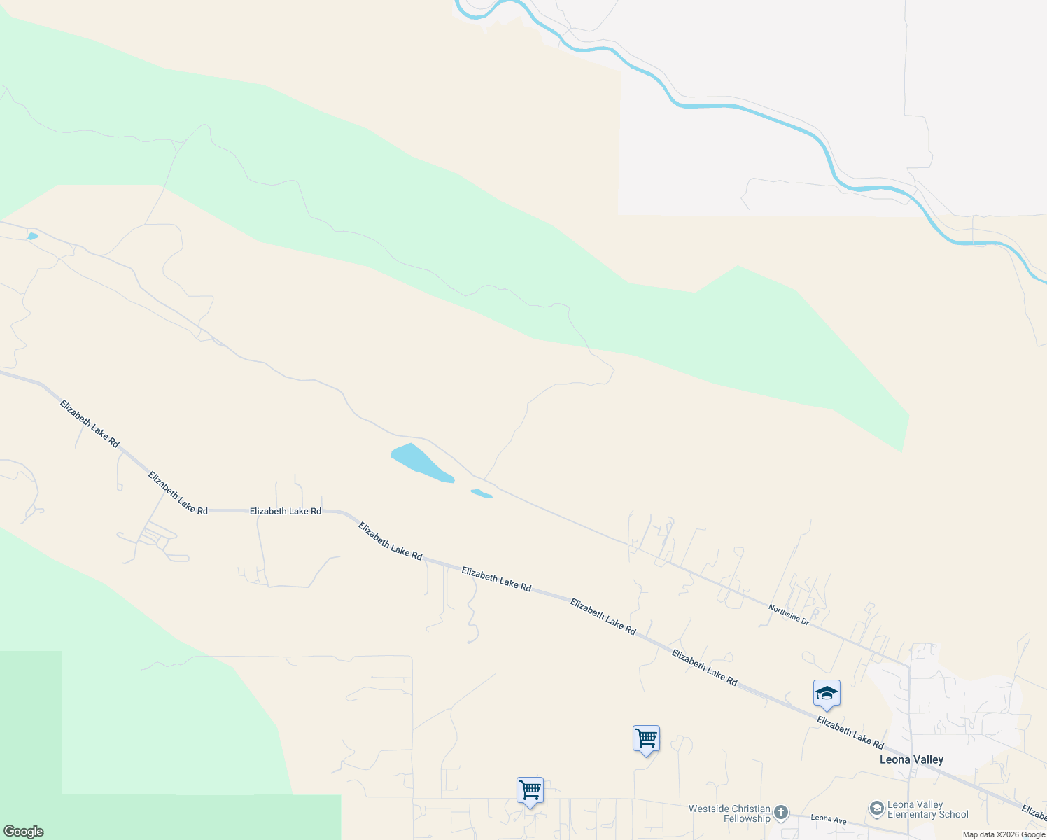 map of restaurants, bars, coffee shops, grocery stores, and more near 41063 Rulen Road in Palmdale