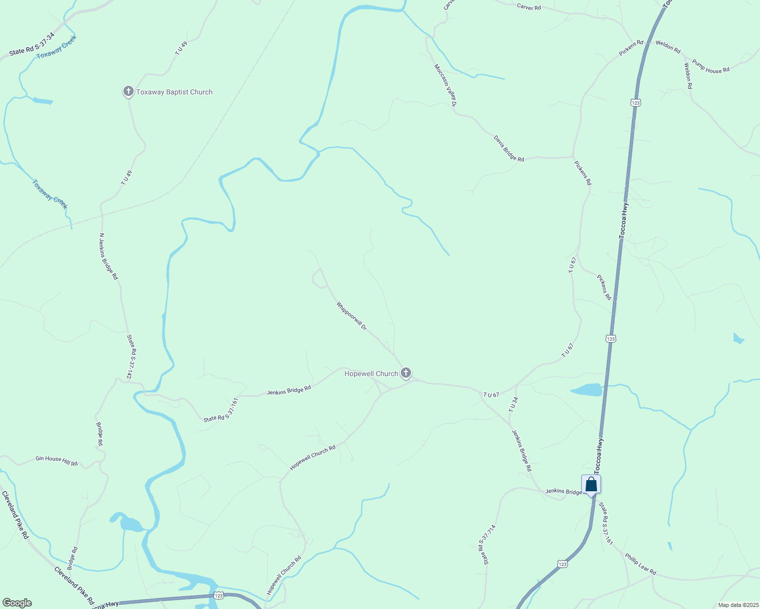 map of restaurants, bars, coffee shops, grocery stores, and more near 235 Rufus Land Road in Westminster