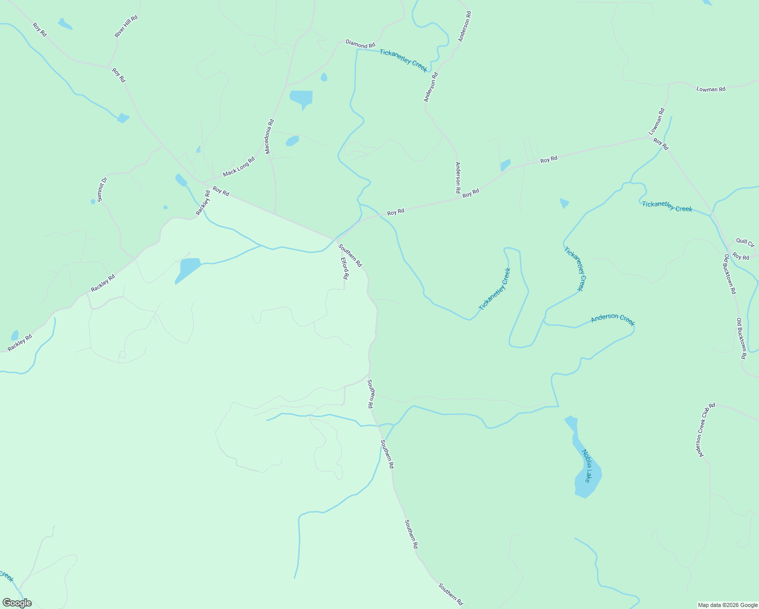 map of restaurants, bars, coffee shops, grocery stores, and more near 401 Southern Road in Ellijay