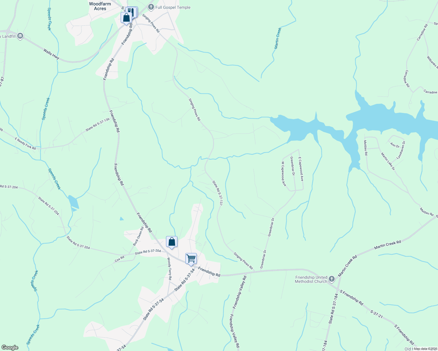 map of restaurants, bars, coffee shops, grocery stores, and more near 104 Chapman Place in Seneca