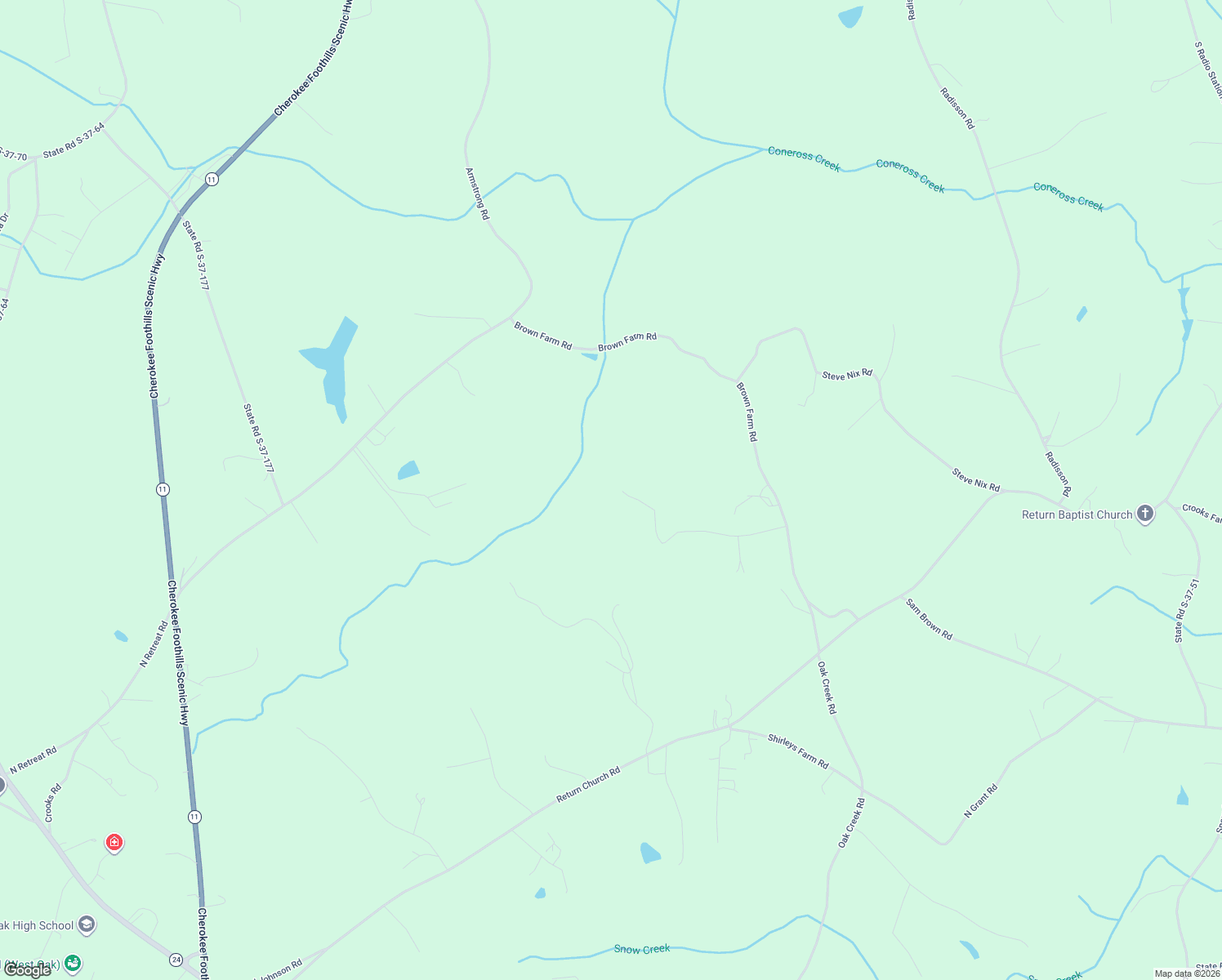 map of restaurants, bars, coffee shops, grocery stores, and more near 141 Windy Hill Lane in Seneca