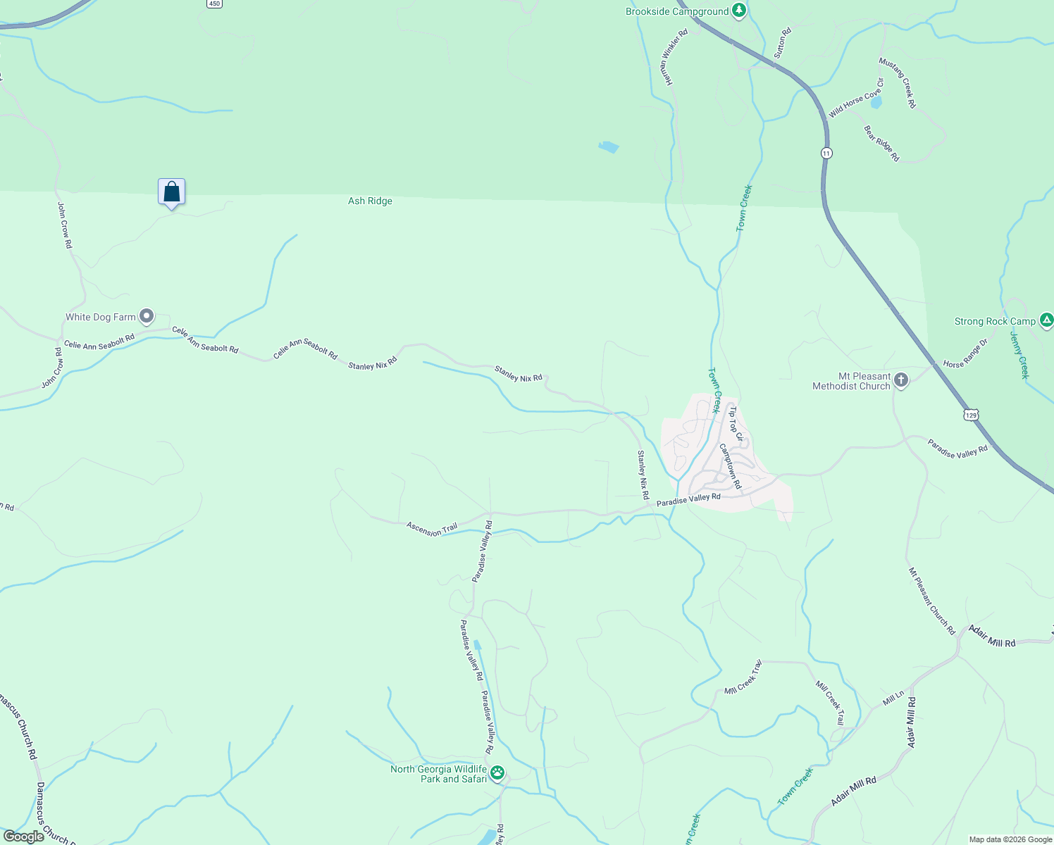 map of restaurants, bars, coffee shops, grocery stores, and more near 136-384 Gold Ditch Road in Cleveland
