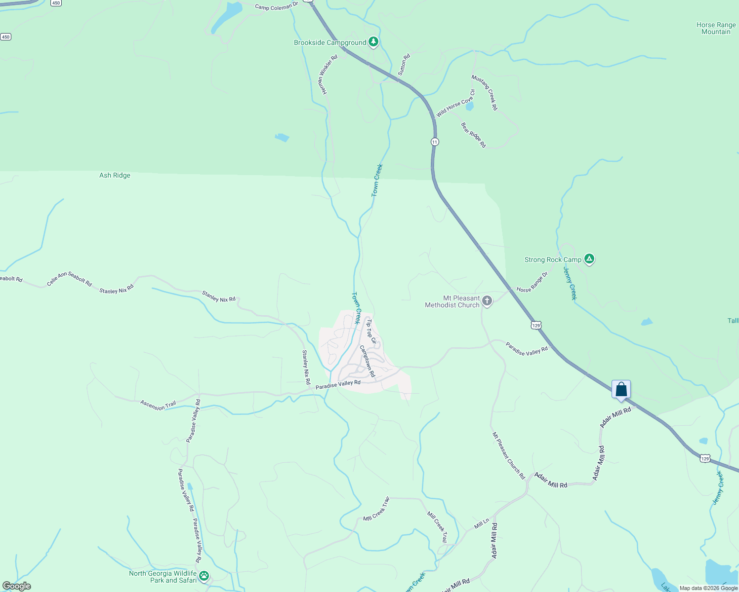 map of restaurants, bars, coffee shops, grocery stores, and more near 158 Valley Court in Cleveland