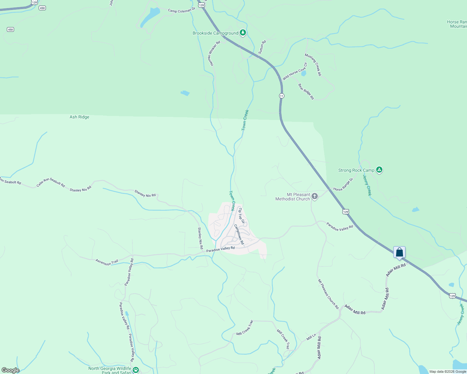 map of restaurants, bars, coffee shops, grocery stores, and more near 158 Valley Court in Cleveland